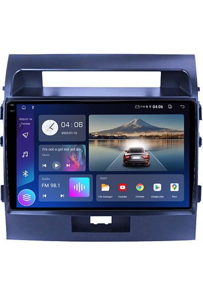 navi-it Navigatie dedicata Toyota Land Cruiser 200 2008-2015, 4GB RAM 64GB ROM, Quadcore, Android 14, Displa