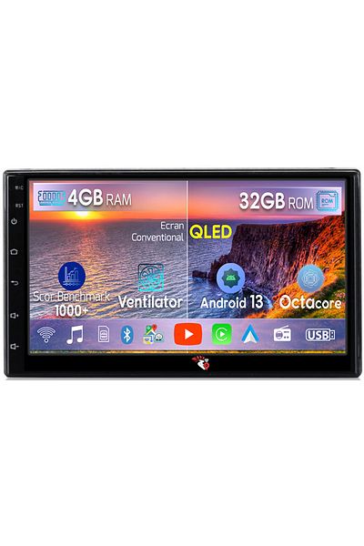 navi-it Navigatie dedicata Honda CRV II 2001-2006, 4 GB RAM 32 ROM, Android 13, Display QLED, 9", DSP, Carpl