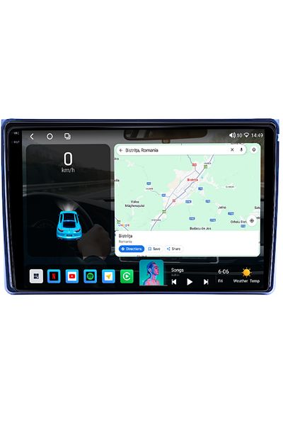 navi-it Navigatie dedicata Citroen C5 2008-2017, 4GB RAM 64GB ROM, Octacore, Android 14, Display QLED 1K 10"