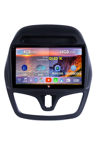 navi-it Navigatie dedicata Chevrolet Spark 2015-2018, 4GB RAM 64GB ROM, Octacore, Android 14, Display QLED 1