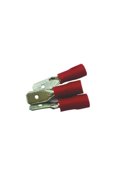 flores Insulated electrical shoe, male, red, 2-250, 100 pcs / set