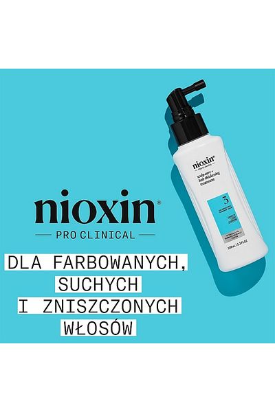 Nioxin Tratament pentru scalp System 3, 100 ml, Tratamente pentru păr, 100 ml