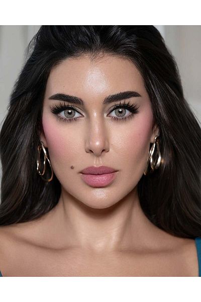 LensMe عدسات ملونة - رمادي