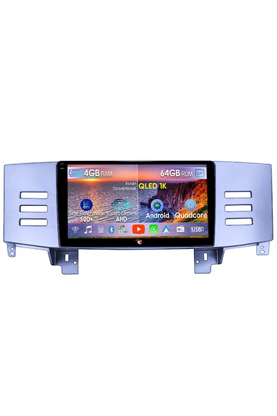 navi-it Navigatie dedicata Toyota Mark 2004-2009, 4GB RAM 64GB ROM, Octacore, Android 14, Display QLED 1K 9"