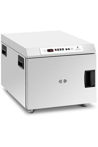 Royal Catering Cuptor la temperatură joasă pentru gătit și încălzit 1200 W 30-110 C