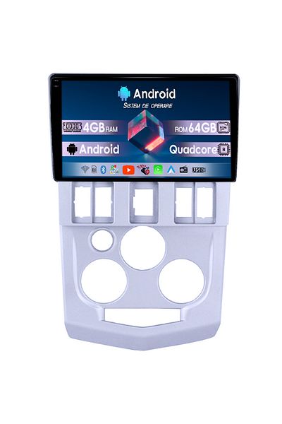 navi-it Navigatie dedicata Renault&Dacia, 4GB RAM 64GB ROM, Quadcore, Android 14, Display QLED 1K 9", DSP, C