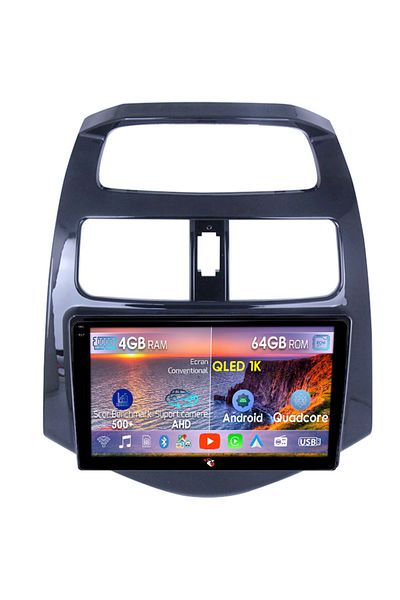 navi-it Navigatie dedicata Chevrolet Spark 2010-2014, 4GB RAM 64GB ROM, Octacore, Android 14, Display QLED 1