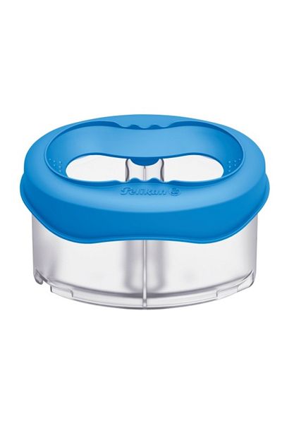 Pelikan Pictură spațiu recipient apă, culoare albastru, material plastic