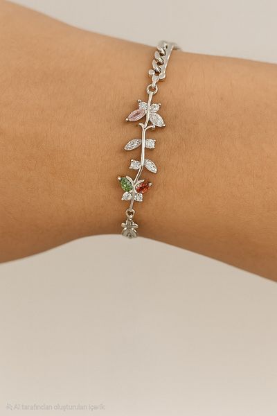 G Sport POLO Steel Minimal Butterfly Detailed Bracelet