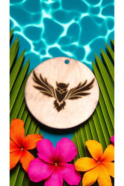 yerlikaya bakır Owl Pure Copper Necklace