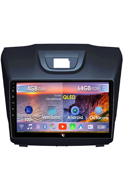 navi-it Navigatie dedicata Chevrolet S10, Isuzu D-Max, Holden Colorado 2014-2018, 4GB RAM 64GB ROM, Octacore