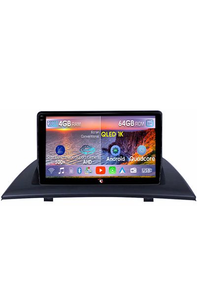 navi-it Navigatie dedicata BMW X3 E83 2004-2012, 4GB RAM 64GB ROM, Octacore, Android 14, Display QLED 1K 9",