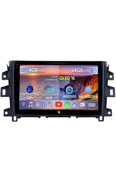 navi-it Navigatie dedicata Nissan Navara 2011-2016, 4GB RAM 64GB ROM, Octacore, Android 14, Display QLED 1K