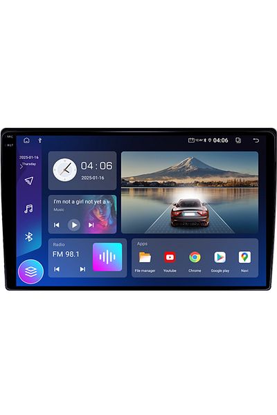 navi-it Navigatie dedicata Fiat Tipo 2022+, 4GB RAM 64GB ROM, Quadcore, Android 14, Display QLED 1K 9", DSP,
