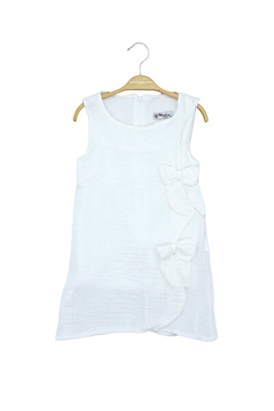 CRASSİ فستان بناتي قماش موسلين