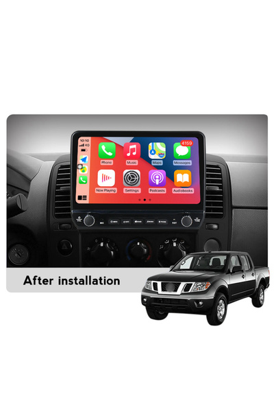 navi-it Navigatie dedicata Navara 2004-2010 cu butoane rotative model 2024, 4 GB RAM 64 ROM, Quadcore, Andro
