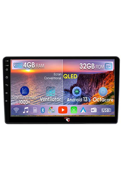 navi-it Navigatie dedicata Mitsubishi Outlander 2004-2008, 4GB RAM 32GB ROM, Android 13, Display 9 " , Inter