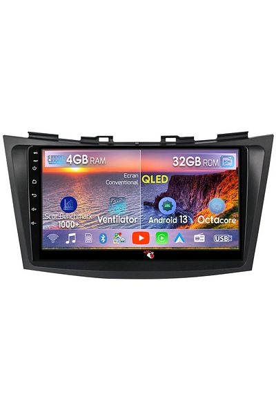 navi-it Navigatie dedicata Suzuki Swift 2011-2015 , 4 GB RAM 32 ROM, Android 13, Display QLED, 9", DSP, Carp
