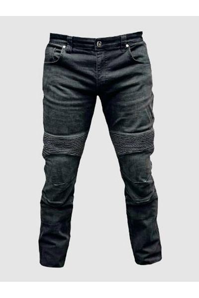 Forte GT 1092 Dangerous Protection Motorcycle Jeans Pants Size S Black