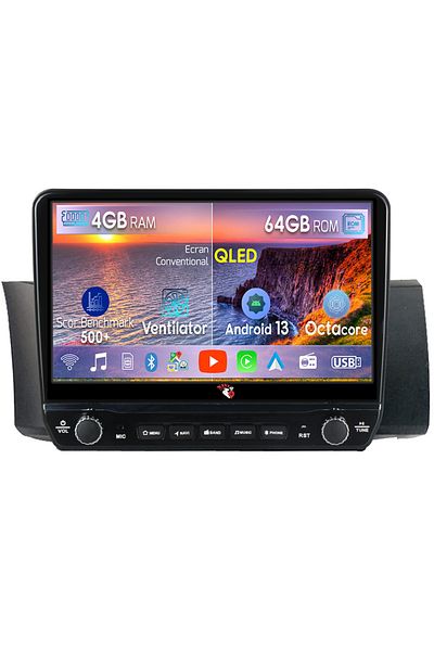 navi-it Dedicated navigation BRZ 2012-2016, Toyota GT 86 with rotary buttons model 2024, 4 GB RAM 64 ROM, Quad
