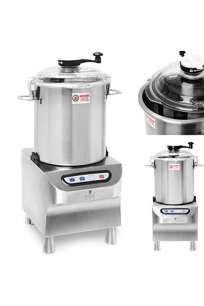 Royal Catering Tocătoare de măcelar pentru tocat, tăiat carne și legume 18 l 1500/2200 rpm 1500 W