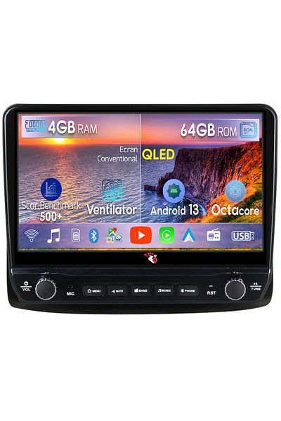 navi-it Dedicated navigation Epica 2006-2011 with rotary buttons model 2024, 4 GB RAM 64 ROM, Quadcore, Android