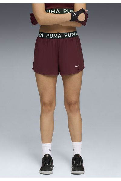 Puma Pantaloni scurți tricotați STRONG de 7,6 cm pentru femei