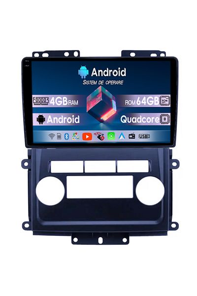 navi-it Navigatie dedicata Nissan Frontier 2009-2012, 4GB RAM 64GB ROM, Quad Core, Display 9" QLED 1K, Carpl