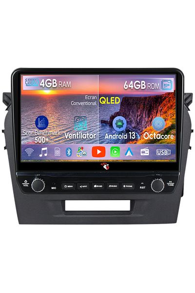 navi-it Navigatie dedicata Vitara 2014-2018 cu butoane rotative model 2024, 4 GB RAM 64 ROM, Quadcore, Andro