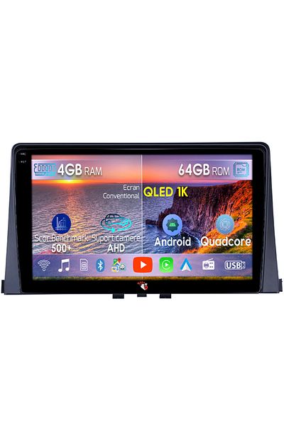 navi-it Navigatie dedicata Citroen Berlingo 2018-2020, 4GB RAM 64GB ROM, Octacore, Android 14, Display QLED