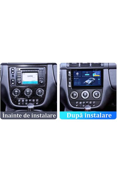 navi-it Navigatie dedicata Mercedes ML W163 2001-2005, 4GB RAM 64GB ROM, Quad Core, Display 9" QLED 1K, Carp