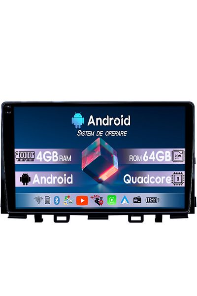 navi-it Navigatie dedicata KIA Rio 2017- 2019, 4GB RAM 64GB ROM, Octacore, Display 9" QLED 1K, Carplay, Andr