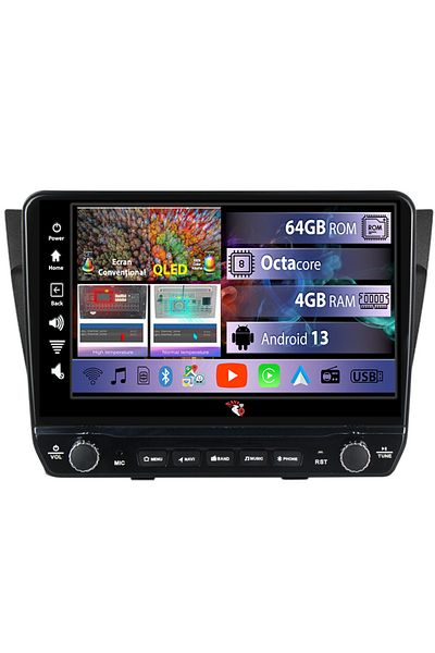 navi-it Dedicated navigation Mark 2000-2007 with rotary buttons model 2024, 4GB RAM 64GB ROM, Quadcore, Android