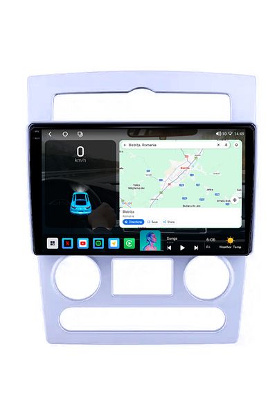 navi-it Navigatie dedicata Rohens Coupe 2004-2006, 4GB RAM 64GB ROM, Octacore, Android 14, Display QLED 1K 9