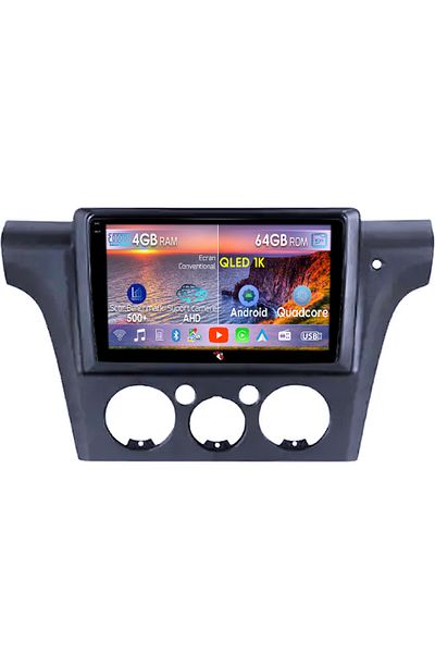 navi-it Navigatie dedicata Mitsubishi Outlander 2001-2005, 4GB RAM 64GB ROM, Octacore, Android 14, Display Q