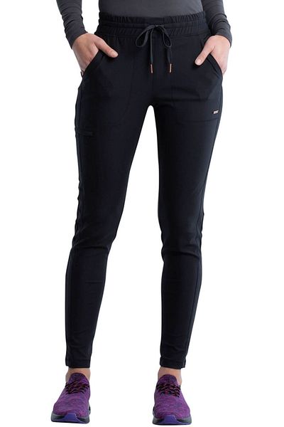 Cherokee UNIFORMS Pantaloni Medicali Conici Cherokee - Form | Negru Marime Uniforma: XS