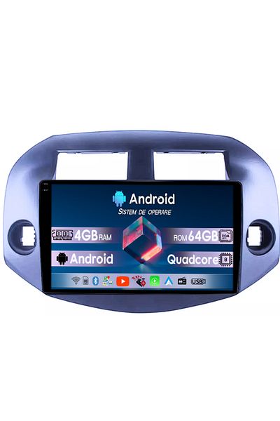 navi-it Navigatie dedicata Toyota RAV4 (2006-2012), 4GB RAM 64GB ROM, Octacore, Display 10.1" QLED 1K, Carpl