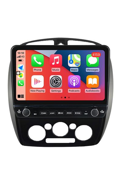 navi-it Dedicated navigation MAZDA 323 with rotary buttons model 2024, 4 GB RAM 64 ROM, Quadcore, Android 13,