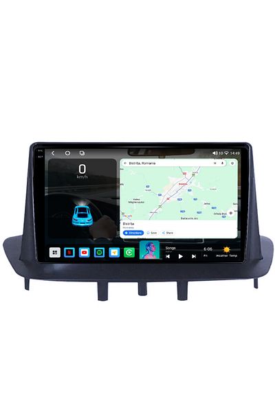 navi-it Navigatie dedicata Renault Megane 3 2008-2014, 4GB RAM 64GB ROM, Octacore, Android 14, Display QLED