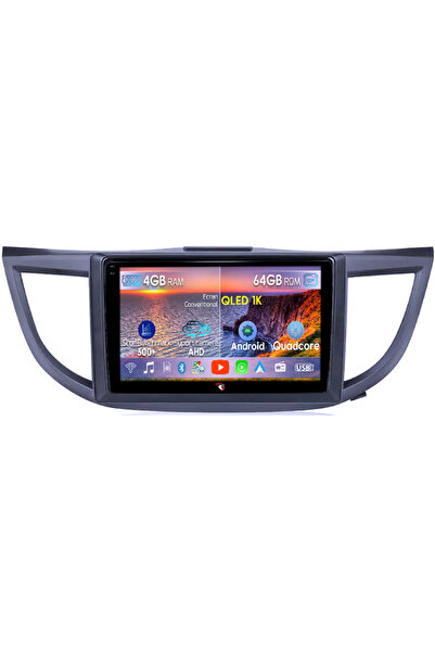 navi-it Navigatie dedicata Honda CRV 2012-2017, 4GB RAM 64GB ROM, Octacore, Android 14, Display QLED 1K 10",