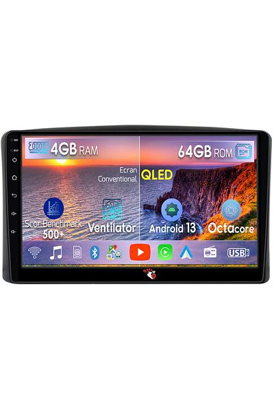navi-it Navigatie dedicata Toyota Land Cruiser 100 1998-2007, 4GB RAM 64GB ROM, Octacore, Android 13, Displa
