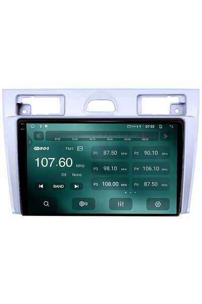 navi-it Navigatie dedicata Ford Fiesta MK5 2002-2008, Gri, 4GB RAM 64GB ROM, Quadcore, Android 14, Display Q