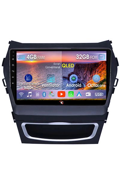 navi-it Navigatie dedicata Hyundai Santa Fe IX45 2012-2017, 4GB RAM 32GB ROM, Octacore, Android 14, Display