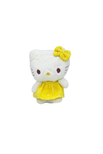 OEM Hello Kitty Plush Yellow, Size 13.5x8cm