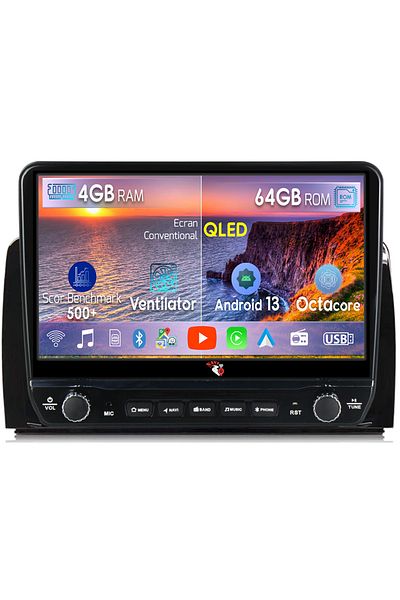 navi-it Dedicated navigation R300 R350 2007-2011 with rotary buttons model 2024, 4 GB RAM 64 ROM, Quadcore, Year