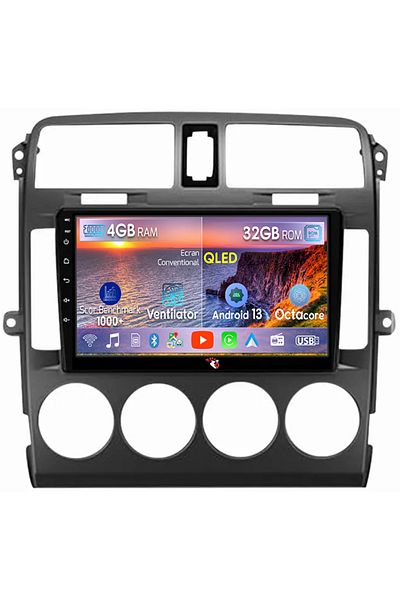navi-it Navigatie dedicata KIA Carnival 2002-2006 Silver, 4GB RAM 32 ROM, Android 13, Display QLED, 9",DSP,