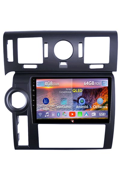 navi-it Navigatie dedicata Hummer H2 2007-2009, 4GB RAM 64GB ROM, Octacore, Android 14, Display QLED 9", DSP