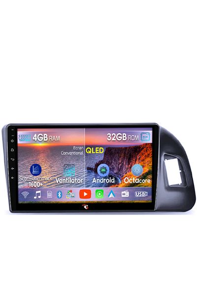 navi-it Dedicated navigation Q5 2010-2018, Chorus Ecran Rosu, 4GB RAM 32GB ROM, Octacore, Android 14, Display Q