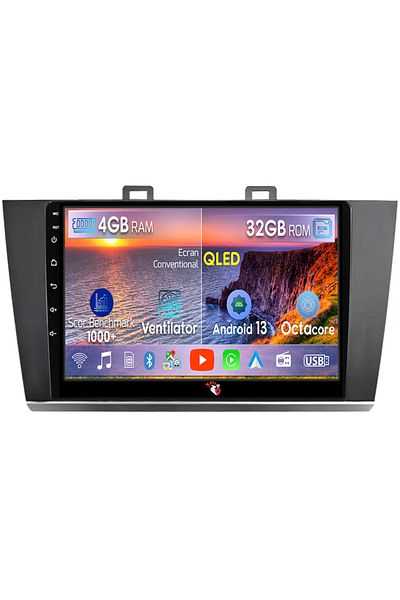 navi-it Navigatie dedicata Subaru Legacy Outback 2015-2018, 4GB RAM 32GB ROM, Android 13, Display 9 " , Inte