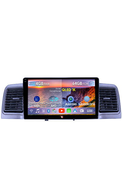 navi-it Navigatie dedicata Toyota Corolla 2007-2012, 4GB RAM 64GB ROM, Octaco...